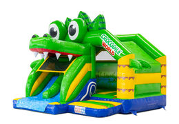 Castillo Hinchable Slide Combo Doubleslide Cocodrilo