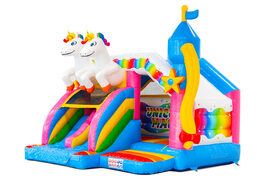 Castillo Hinchable Slide Combo Doubleslide Unicorn