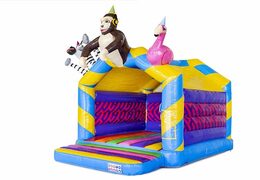 Castillo Hinchable Fiesta de los Animales Mediano