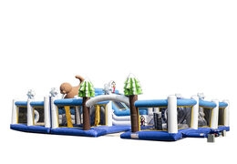 Parque Hinchable Hielo Castillo Hinchable
