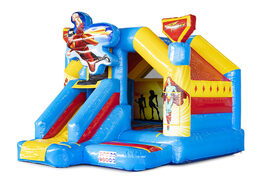 Slide combo Superhero Castillo Hinchable
