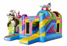Castillo Hinchable de Multiplay Fiesta de los Animales