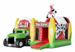Multiplay Tractor Castillo hinchable