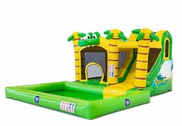 Castillo acuático Multi Splash tema Cocodrilo