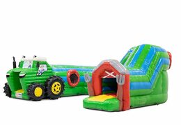 Túnel Tractor Castillo Hinchable