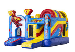 Castillo Hinchable de Multiplay Superhéroes