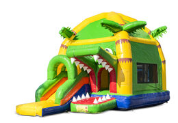 Maxifun Súper Cocodrilo Castillo Hinchable