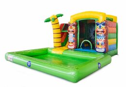 Castillo de agua Mini Splash tema Hawaii