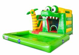 Castillo de agua Mini Splash tema Cocodrilo
