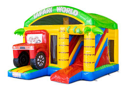 Multi Box con cubierta Safari Castillo Hinchable