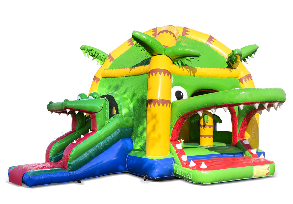 Combinado Cocodrilo Súper Castillo Hinchable - Imagen 10