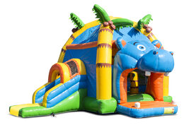 "Combinado Hipopótamo Súper Castillo Hinchable "