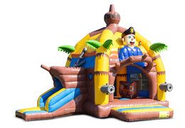 Combinado Pirata Súper Castillo Hinchable