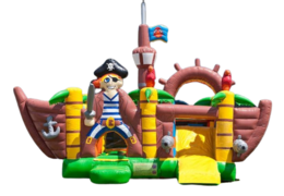 Castillo Hinchable de Multiplay L Barco de Piratas