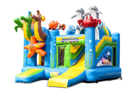Castillo Hinchable de Multiplay Mundo Marino