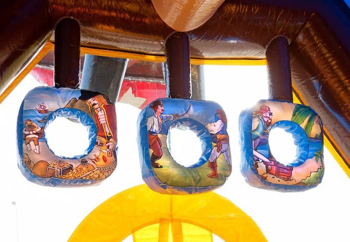 Venta de Castillo Hinchable Barco Pirata con Cañones de Bolas – Alta Calidad - Imagen 8