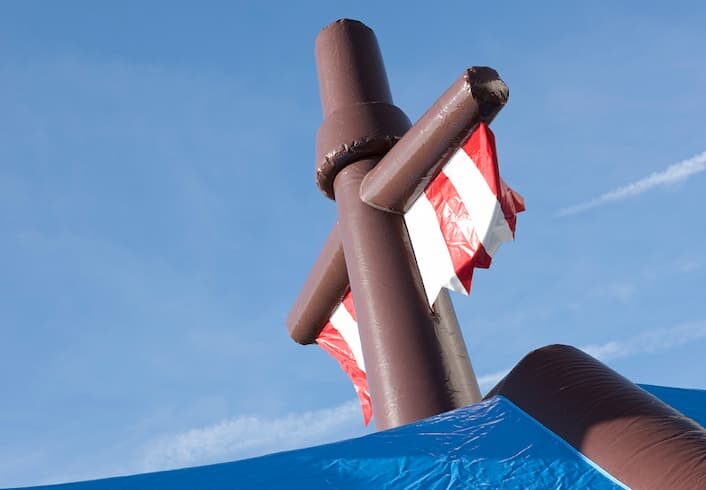 Venta de Castillo Hinchable Barco Pirata con Cañones de Bolas – Alta Calidad - Imagen 10