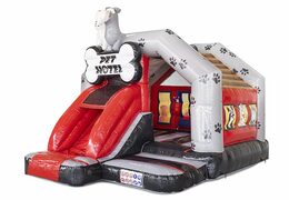 Slide Combo Mascotas Castillo Hinchable