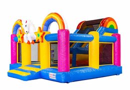 Castillo Hinchable de Slidebox Unicornio