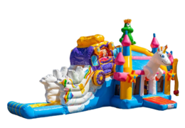 Multiplay Super Unicornio Castillo Hinchable