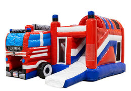 Castillo Hinchable de Multiplay Bomberos