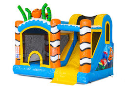 Castillo acuático Multi Splash Mundo Marino