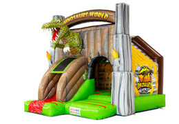 Slide Combo Jurassic World Castillo Hinchable